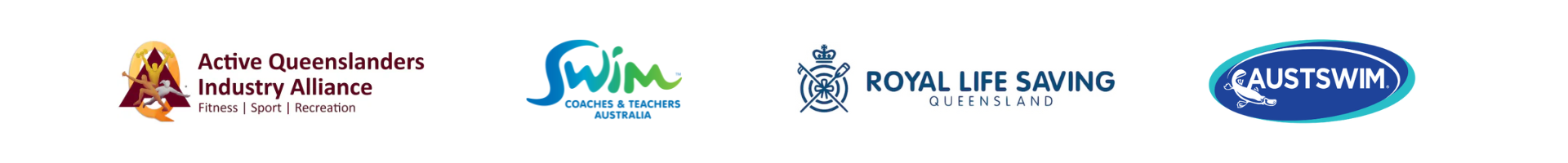 Active Queenslanders Industry Alliance, SWIM Coaches & Teachers Australia, Royal Life Saving Society Queensland and AUSTSWIM